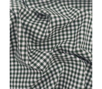 Loneta Cuadros Vichy 5mm Verde Oscuro [product.brand] 2 - Tejidos Yasmina 