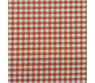 Loneta Cuadros Vichy 5mm Naranja [product.brand] 3 - Tejidos Yasmina 