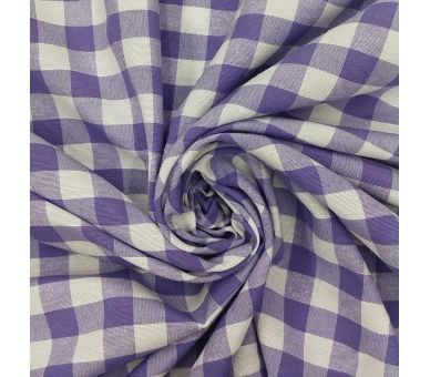 Loneta Cuadros Vichy 15mm Morado [product.brand] 1 - Tejidos Yasmina 