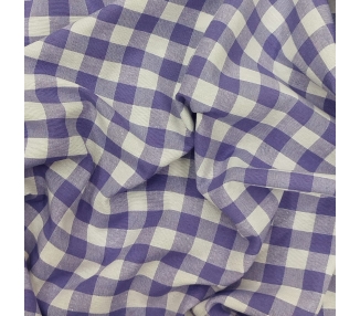 Loneta Cuadros Vichy 15mm Morado [product.brand] 2 - Tejidos Yasmina 