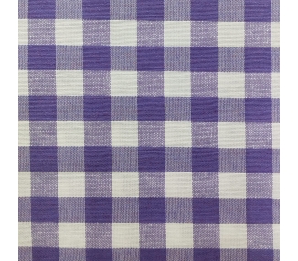 Loneta Cuadros Vichy 15mm Morado [product.brand] 3 - Tejidos Yasmina 
