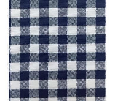 Loneta Cuadros Vichy 15mm Azul Marino [product.brand] 3 - Tejidos Yasmina 