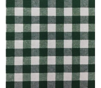 Loneta Cuadros Vichy 15mm Verde Oscuro [product.brand] 3 - Tejidos Yasmina 