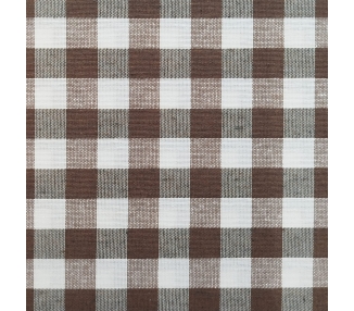 Loneta Cuadros Vichy 15mm Marrón Chocolate [product.brand] 3 - Tejidos Yasmina 