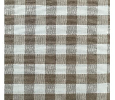Loneta Cuadros Vichy 15mm Marrón [product.brand] 3 - Tejidos Yasmina 