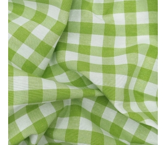 Loneta Cuadros Vichy 15mm Verde Oliva [product.brand] 2 - Tejidos Yasmina 