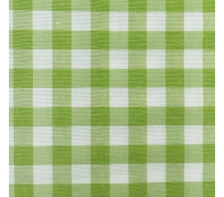 Loneta Cuadros Vichy 15mm Verde Oliva [product.brand] 3 - Tejidos Yasmina 