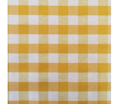 Loneta Cuadros Vichy 15mm Amarillo [product.brand] 3 - Tejidos Yasmina 