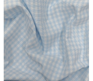 Loneta Cuadros Vichy 5mm Azul Cielo [product.brand] 2 - Tejidos Yasmina 