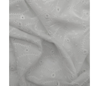 Algodón Bordado Blanco Roto [product.brand] 3 - Tejidos Yasmina 