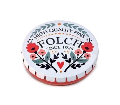 Cajita Metálica De Alfileres Jabalí White [product.brand] 3 - Tejidos Yasmina 