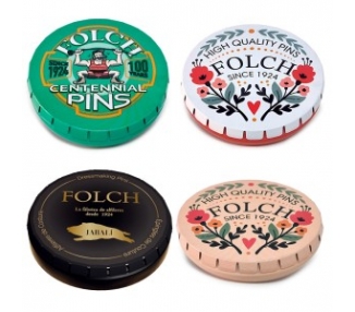 Cajita Metálica De Alfileres Jabalí Mint [product.brand] 2 - Tejidos Yasmina 