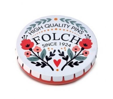 Cajita Metálica De Alfileres Jabalí White [product.brand] 1 - Tejidos Yasmina 