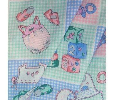 Algodón Bebé Verde Menta [product.brand] 2 - Tejidos Yasmina 