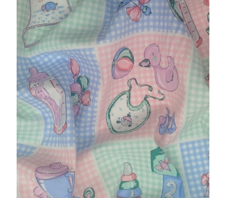 Algodón Bebé Verde Menta [product.brand] 3 - Tejidos Yasmina 