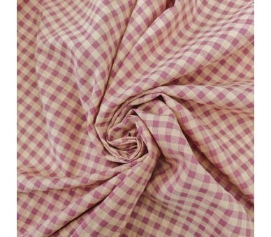 Algodón Vichy Seersuker 7mm Bevilacqua [product.brand] 1 - Tejidos Yasmina 