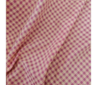 Algodón Vichy Seersuker 7mm Bevilacqua [product.brand] 2 - Tejidos Yasmina 