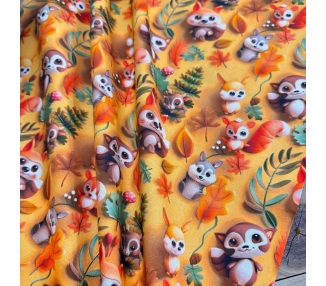 Algodón 3D Adorables Animales [product.brand] 4 - Tejidos Yasmina 