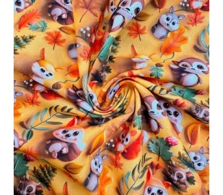 Algodón 3D Adorables Animales [product.brand] 1 - Tejidos Yasmina 