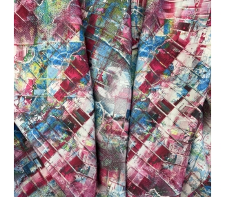 Satín Abstract Landscape [product.brand] 2 - Tejidos Yasmina 