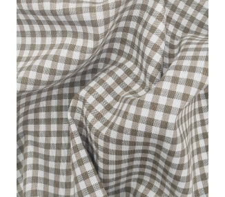 Loneta Cuadros Vichy Piedra 5mm [product.brand] 4 - Tejidos Yasmina 