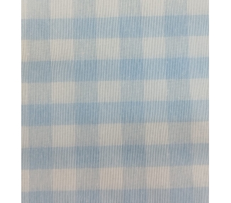 Loneta Cuadros Vichy Azul Cielo 15mm [product.brand] 4 - Tejidos Yasmina 