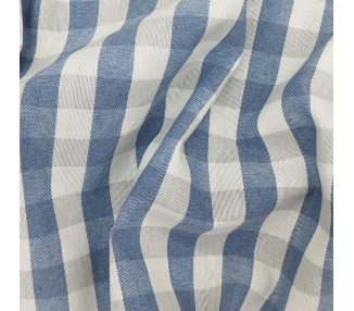 Loneta Cuadros Vichy Blue And Grey 15mm [product.brand] 1 - Tejidos Yasmina 