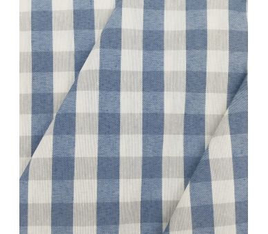 Loneta Cuadros Vichy Blue And Grey 15mm [product.brand] 3 - Tejidos Yasmina 