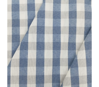 Loneta Cuadros Vichy Blue And Grey 15mm [product.brand] 3 - Tejidos Yasmina 