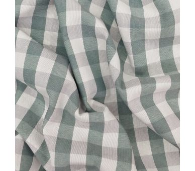 Loneta Cuadros Vichy Green And Gray 15mm [product.brand] 1 - Tejidos Yasmina 