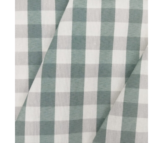 Loneta Cuadros Vichy Green And Gray 15mm [product.brand] 3 - Tejidos Yasmina 