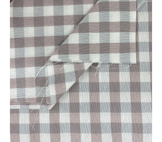 Loneta Cuadros Vichy Lavender And Gray 15mm [product.brand] 3 - Tejidos Yasmina 