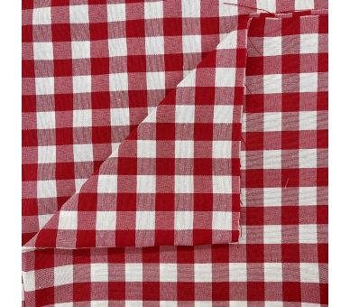 Loneta Cuadros Vichy Rojo 15mm [product.brand] 2 - Tejidos Yasmina 
