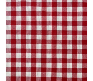 Loneta Cuadros Vichy Rojo 15mm [product.brand] 3 - Tejidos Yasmina 
