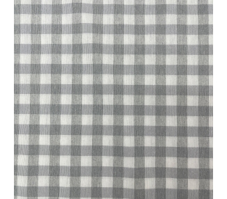 Loneta Cuadros Vichy Gris 15mm [product.brand] 2 - Tejidos Yasmina 