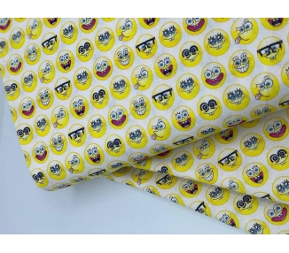 Algodón Bob Esponja [product.brand] 3 - Tejidos Yasmina 