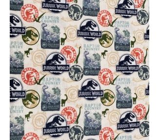 Algodón Jurassic World [product.brand] 2 - Tejidos Yasmina 