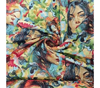 Gobelino Musa Eléctrica [product.brand] 1 - Tejidos Yasmina 