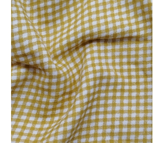 Muselina Vichy Dreams Mostaza [product.brand] 3 - Tejidos Yasmina 