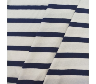 Punto De Algodón A Rayas [product.brand] 3 - Tejidos Yasmina 