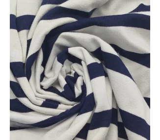 Punto De Algodón A Rayas [product.brand] 1 - Tejidos Yasmina 