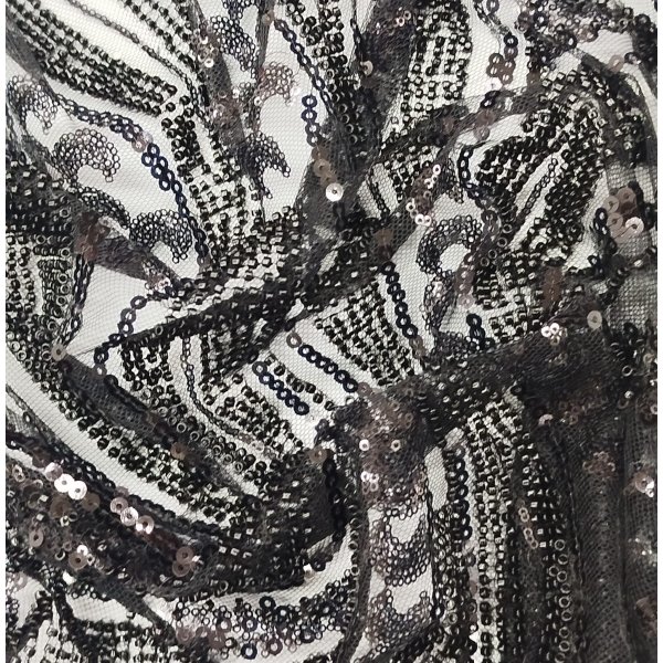 Tul Pedrería Negro [product.brand] 4 - Tejidos Yasmina 