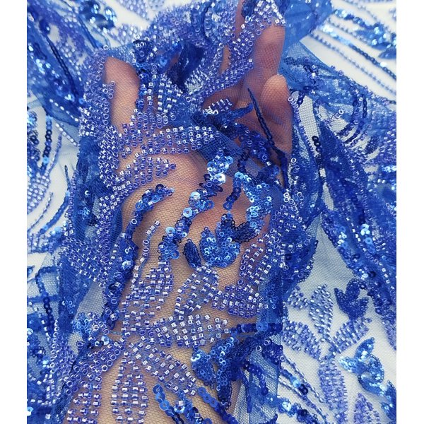 Tul Pedrería Azul [product.brand] 5 - Tejidos Yasmina 