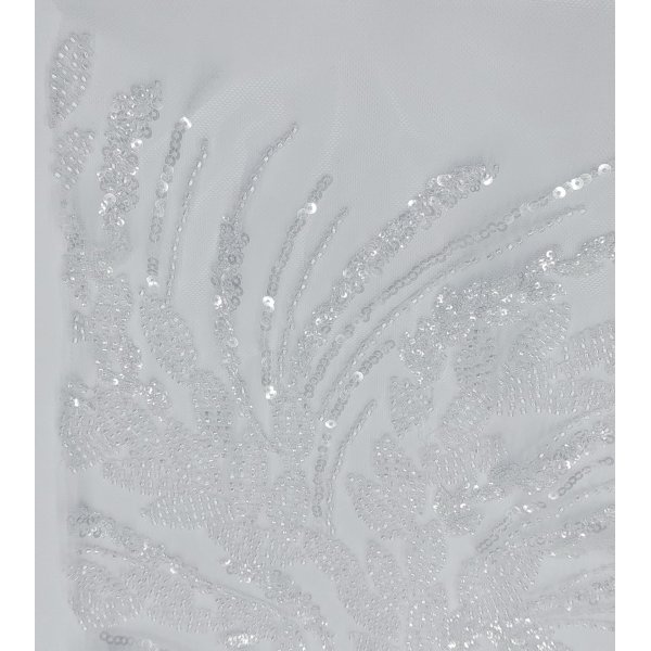 Tul Pedrería Blanco [product.brand] 2 - Tejidos Yasmina 