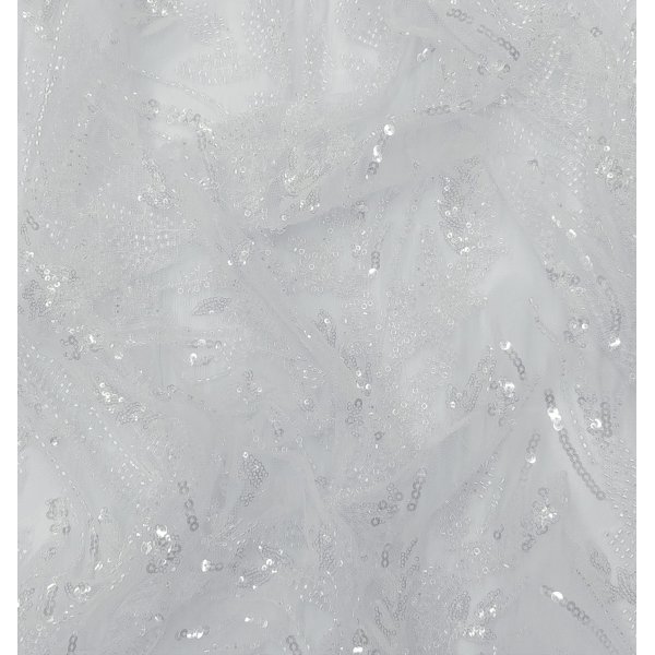 Tul Pedrería Blanco [product.brand] 3 - Tejidos Yasmina 