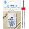Aguja Universal Doble 130/705 H ZWI 2.5-80 - SCHMETZ Schmetz 1 - Tejidos Yasmina 