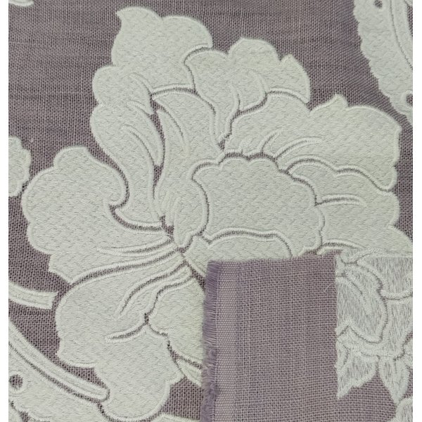 Algodón Bordado Lavanda [product.brand] 4 - Tejidos Yasmina 