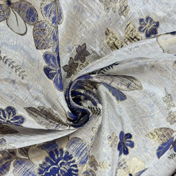 Jacquard Jardín Real azul