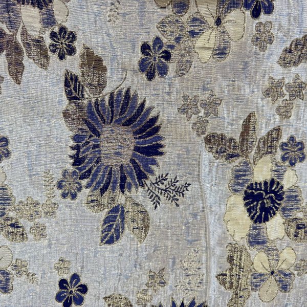 Jacquard Jardín Real azul