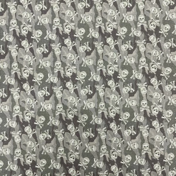 Algodón military skull [product.brand] 1 - Tejidos Yasmina 